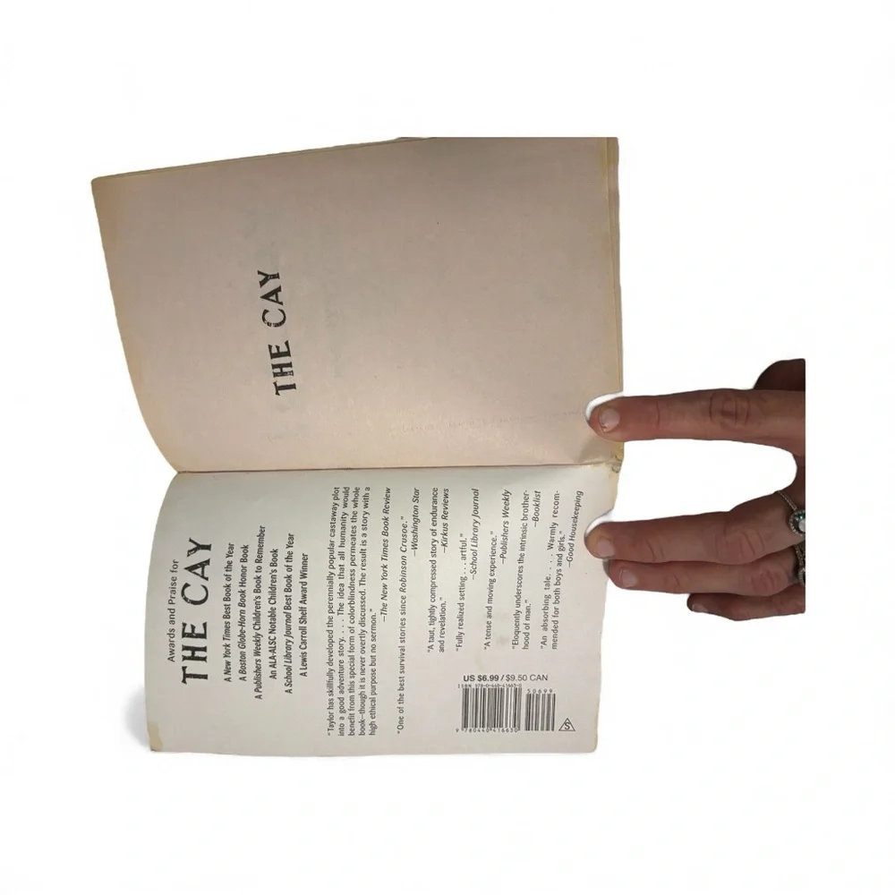 The Cay by Theodore Taylor used condition paper back